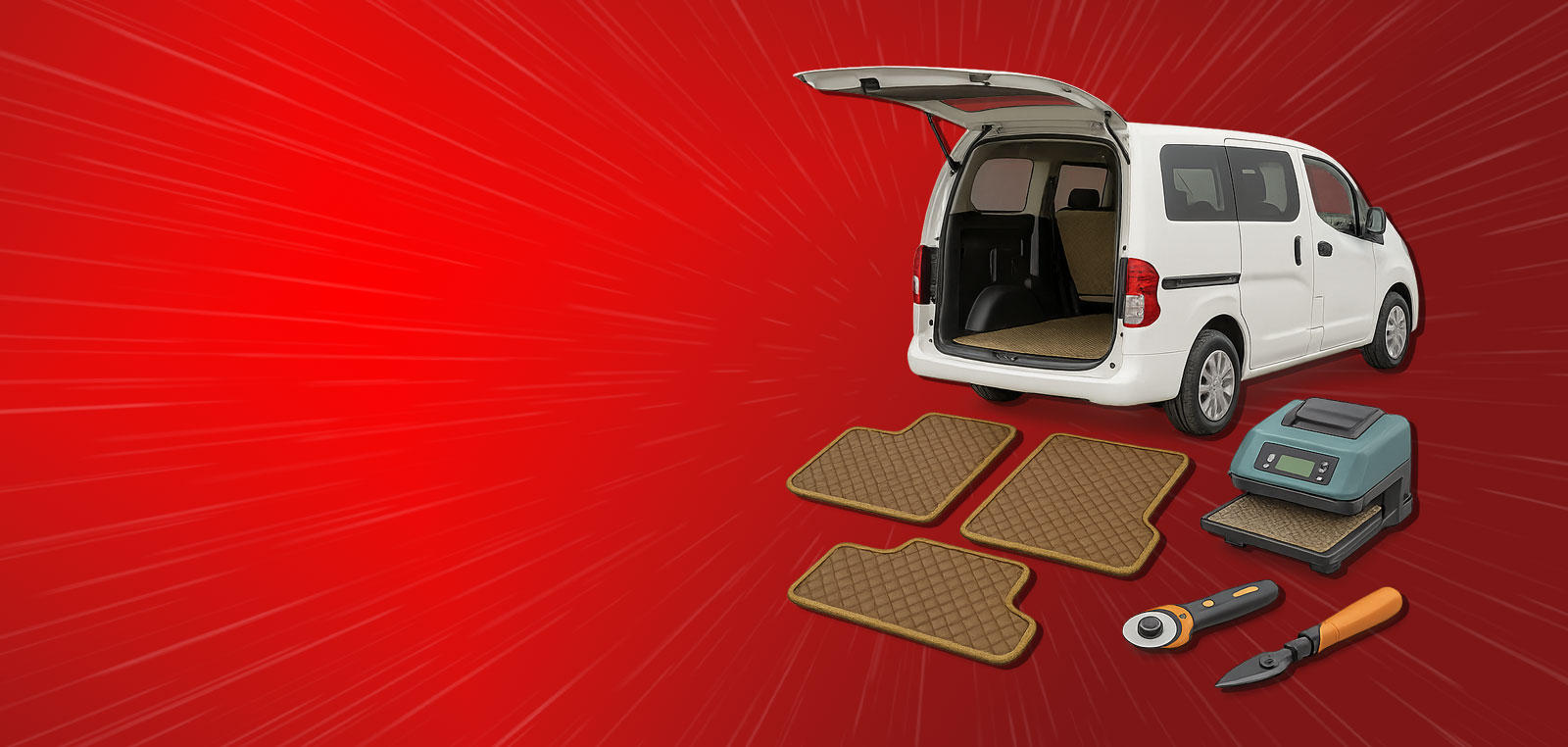Autokoberce na mieru pre vany a dodávky