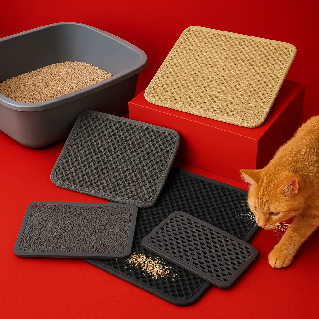 Rohože pod mačacie toalety